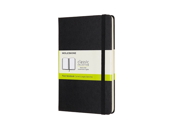 Een Moleskine Classic Plain Hardcover Notebook Medium Black koop je bij Moleskine.nl